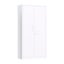 2-door steel office filing Storage Cabinet with Recessed Handle Carousel 1