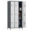 9-Door Storage Locker Combination Steel Cabinet Carousel 2