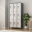 9-Door Storage Locker Combination Steel Cabinet Carousel 3