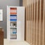 2-door steel office filing Storage Cabinet with Recessed Handle Carousel 3