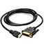 Gold HDMI to DVI-D 24+1 Pin Digital Cable Lead for HDTV BluRay PS3 Xbox 360 TV Carousel 2