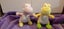 Yoshi Soft Toys x2 from Super Mario Carousel 1