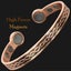 Magnetic Bracelet Healing Arthritis Pain Copper Bracelet Magnetic Therapy - HGB Carousel 1