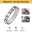 3pcs Strong Magnetic Bracelet Stainless steel Therapy Bracelets Men Arthritis... Carousel 15