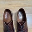 Vintage Clarks Super Welt England Made Oxford Leather Dress Shoes Carousel 6