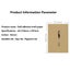 20x A4 Brown Kraft Sticker Paper Sheet Self Adhesive Label Laser Inkjet Printer Carousel 4