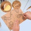 20x A4 Brown Kraft Sticker Paper Sheet Self Adhesive Label Laser Inkjet Printer Carousel 11