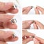 10PCS Backs Locking Pin Keepers Badge-Pin Locks Pin For Lapel Enamel Hat Pins Carousel 4