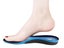 Insoles Support Shock Absorption High Arch Flat Feet Work Shoe Insert EU36 Carousel 3