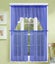 3PC (K66) SOLID VOILE SHEER KITCHEN WINDOW CURTAIN 2 TIERS + 1 SWAG VALANCE SET Carousel 16