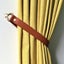 1PC PU Leather Rope Curtain Tieback Strap Curtain Tie Backs Buckle Window Decor Carousel 8