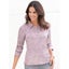 Easter Special - spotty polo in pink - size 24 - cotton / modal - lovely top Carousel 1