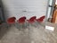 A535 C11 - 4x Red Chairs Carousel 5