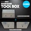 Ultra Tools Aluminium Full Side Opening Tool Box + Under Tray Side Tool Box Carousel 1