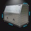 Ultra Tools Aluminium Full Side Opening Tool Box + Under Tray Side Tool Box Carousel 2
