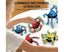 3PCS Deformation Robot Mechanical Gyroscope Toy Luminous Toy Carousel 6