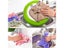 Cute Star Kitchen Cleaning Towel Hanging Hand Towels Absorbent 1Pcs Dishcloths Carousel 7