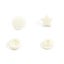 25Sets Snap Kit T5 Plastic Buttons Press Stud Snaps Fastener Carousel 11