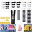 24x Universal Zippers Head Repair Kit Replacement Instant Zip Slider Zipper Fix Carousel 1