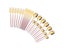 Pink Gold Cutlery Set Stainless Steel Dinnerware Set 24Pcs Knives Forks Coffee Carousel 2