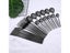 Pink Gold Cutlery Set Stainless Steel Dinnerware Set 24Pcs Knives Forks Coffee Carousel 7