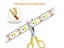 5M LED Strip Light Warm White Waterproof Carousel 7