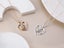 Personalized Unicorn Diamond Heart Name Necklace. Engraved Pendant for Girls Carousel 1