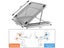 Laptop Stand Laptop Desk - 6 Levels Adjustable Carousel 3