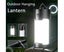 LED Work Light Lantern Camping Lighting Hiking Tent Lamp USB Rechargeable Carousel 4