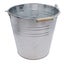 15L Galvanised Steel Metal Bucket Pail Water Coal Fire Greenhouse Garden Plants Carousel 3