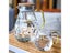 Diamond Pattern Glass Water Jug Transparent Home Carafe Hot Cold Water Pitcher Carousel 7