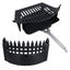 16" Fire Grate Front, Grate, Ashpan & Handle Fireplace Cast Iron Log Coal Saver Carousel 6
