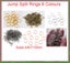 100 Split Jump Ring Rings 4mm 6mm 7mm 10mm Link Connecter Carousel 1