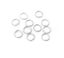100 Split Jump Ring Rings 4mm 6mm 7mm 10mm Link Connecter Carousel 3
