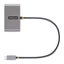 StarTech.com 4-Port USB-C Hub with 100W Power Delivery Pass-Through, 2x USB-A + Carousel 3