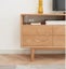 Oslo Natural Solid Oak Tall TV Unit (Oak Furniture Store) Carousel 4