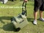 28L Portable Water Carrier Tank on Wheels Carousel 5