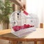 NEW Acrylic Raffle Drum Lottery Cage Holds 5000 Tickets or 200 Bingo Balls Carousel 8