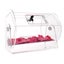NEW Acrylic Raffle Drum Lottery Cage Holds 5000 Tickets or 200 Bingo Balls Carousel 9