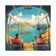 Eurus Double Sided Print Gondola Queenstown Carousel 2