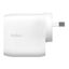 Belkin BoostCharge PRO Dual USB-C Wall Charger with PPS 60W - White Carousel 2