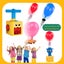 Balloon Powered Car Balloon Launcher Toy Inertia for Creative Science Experiment Carousel 7