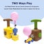 Balloon Powered Car Balloon Launcher Toy Inertia for Creative Science Experiment Carousel 12