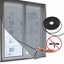 Insect Fly Mosquito Cover Screen Window Netting Mesh Kit Wasp Net Curtain Carousel 1