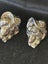 STERLING SILVER ART NOUVEAU REPOUSE BROOCH & EARRINGS Carousel 12