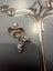STERLING SILVER ART NOUVEAU REPOUSE BROOCH & EARRINGS Carousel 19