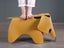 Kids Animal Stool , Elephant Shape Chair - Yellow Carousel 4