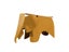 Kids Animal Stool , Elephant Shape Chair - Yellow Carousel 5