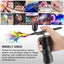 Portable Air Compressor Kit Air-Brush Paint Spray Gun Nail Tattoo Art Airbrush Carousel 2