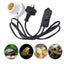 E27 300W Ceramic Heat UV UVB Lamp Light Holder Socket Brooder Reptile Basking Carousel 8